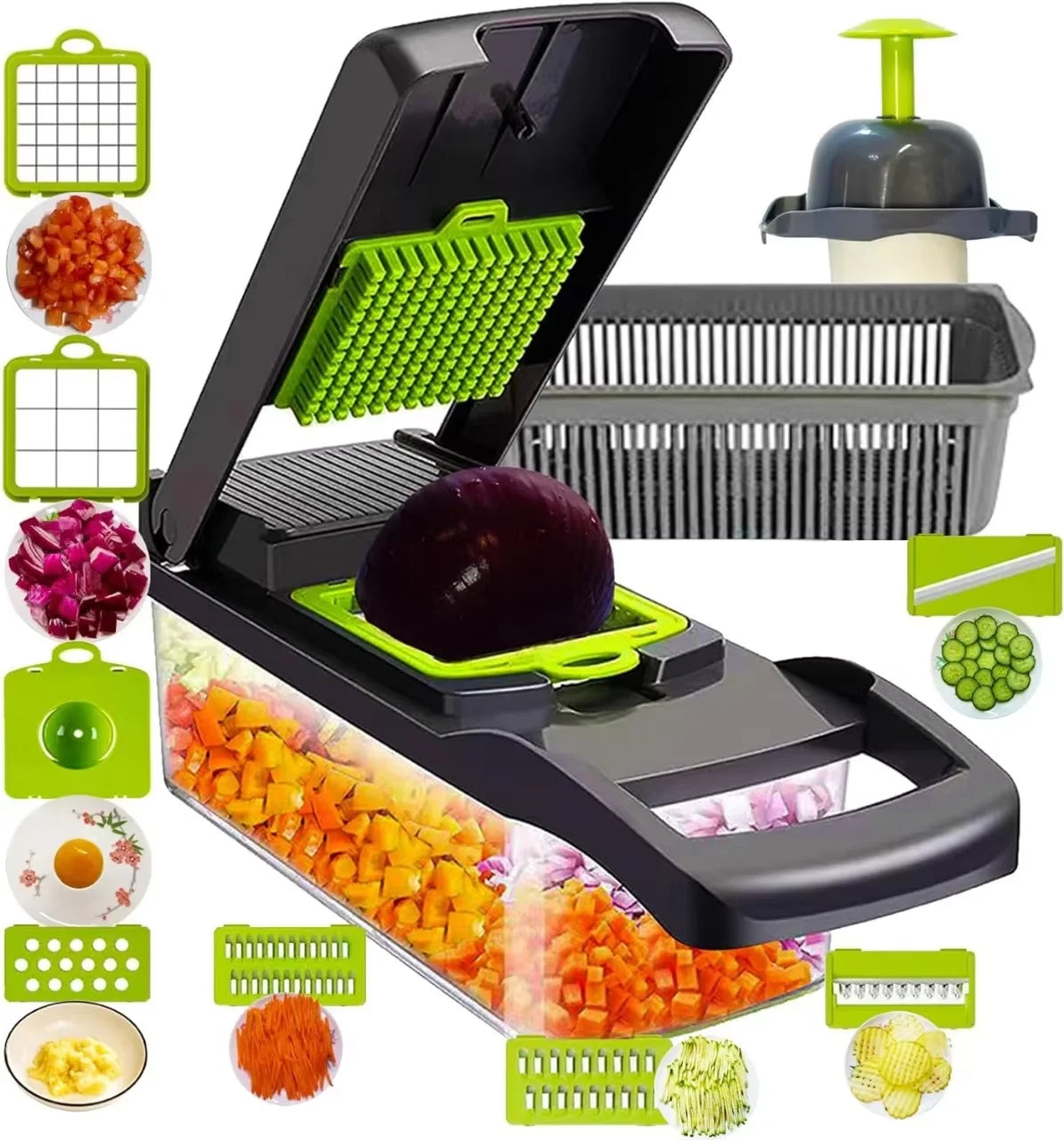 14 Set Of Multifunctional Grater Potato Shredded