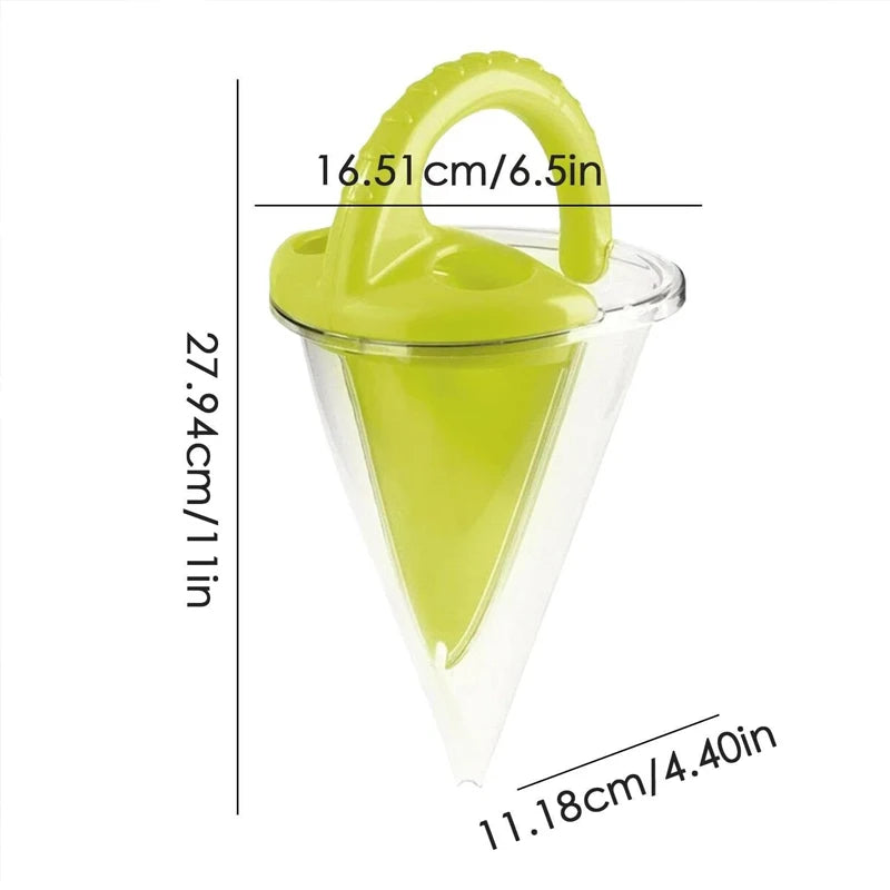 Beach Children Wash Sand Overflow Funnel Outdoor