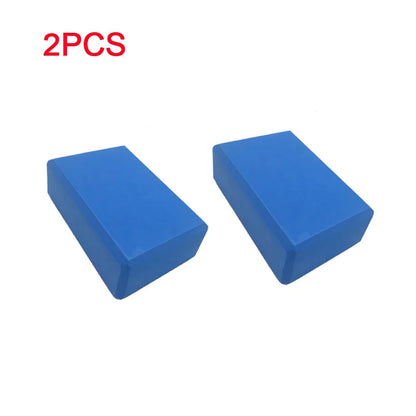 New Yoga Building Blocks Cubes Pilates Bricks Mats