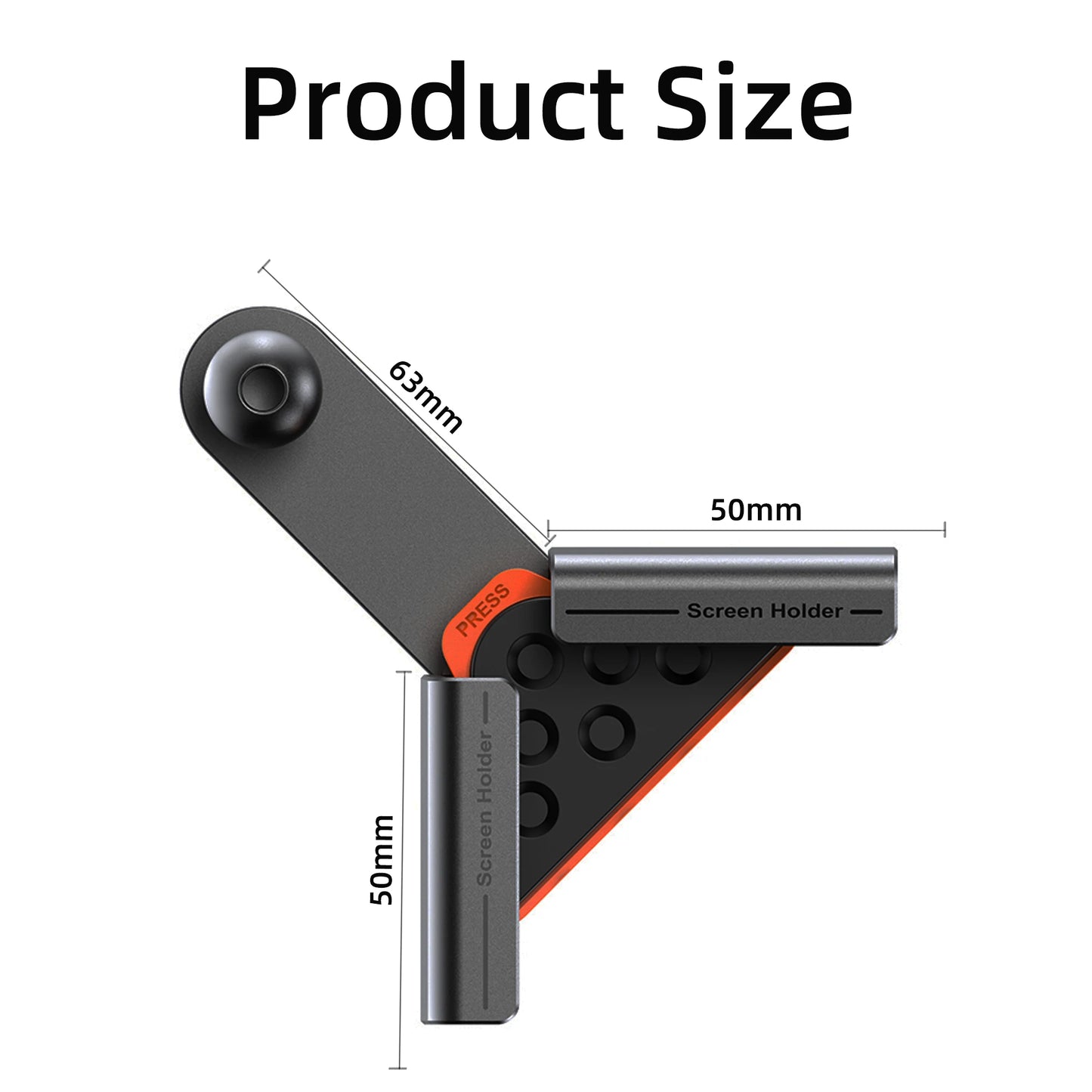 Car Phone Holder For ZEEKR X/001/009/7X Non-destructive