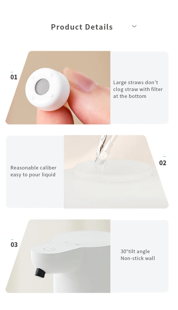 New Wall Mounted Automatic Soap Dispenser Hand Washing