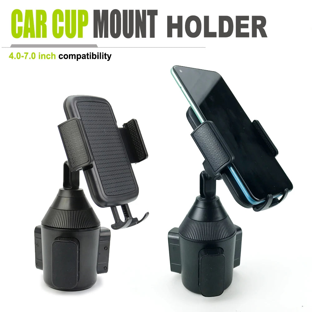 360° Adjustable Car Cup Holder Universal Car Phones Mount