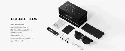 INAIR 2 PRO AI Smart AR Glasses | Reality/Virtual Switch