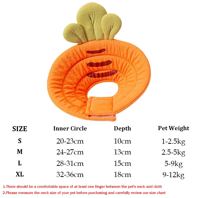 Soft Elizabeth Recovery Collar for Cats Dogs - Anti-Lick Bite Protection Cone