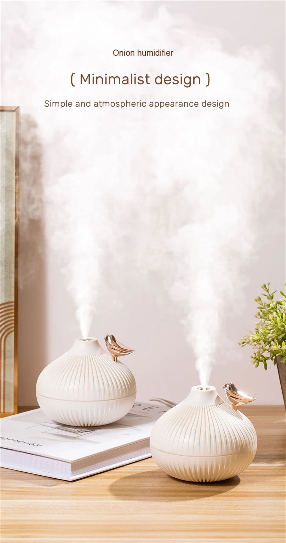 USB Air Humidifier Mini Water Aroma Diffuser