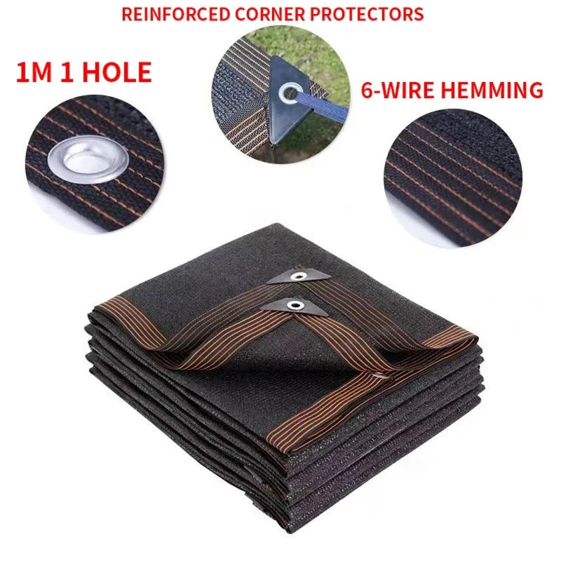 12-pin Sunshade Net Anti-ultraviolet Awning Plant Cover Net