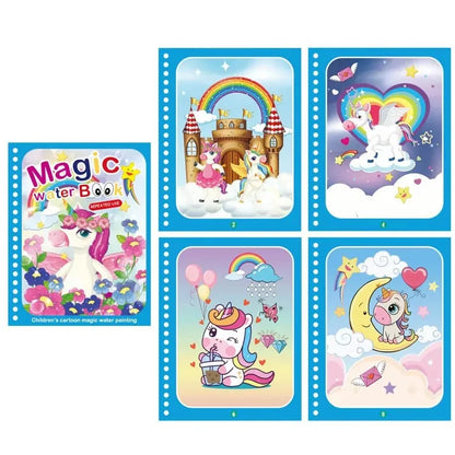 Magical Book Water Drawing Montessori Toys Coloring Book