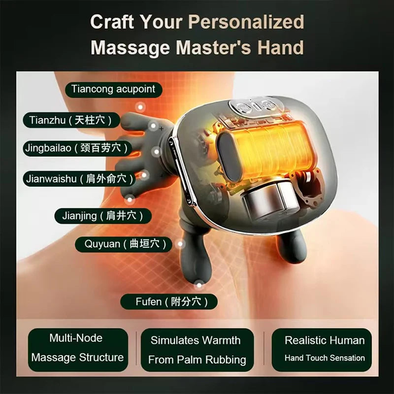 2026 Bionic Neck Shoulder Massager N7 Kneading Massager Shawl