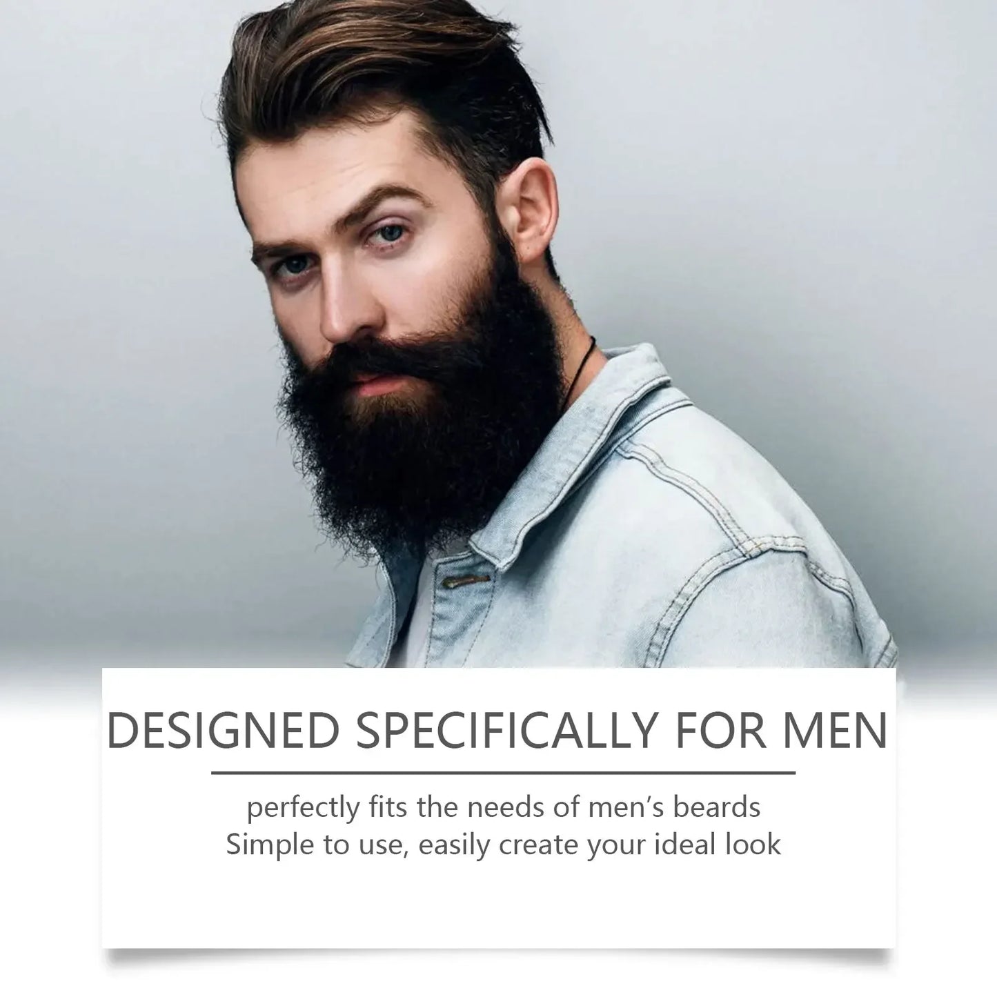 East Moon Men's Beard Wax Care Improve Smooths