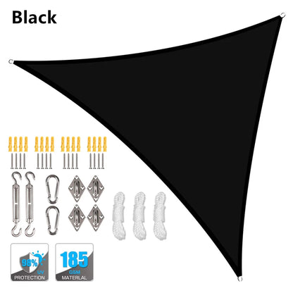 Waterproof Sun Shelter Triangle Sunshade Protection Outdoor
