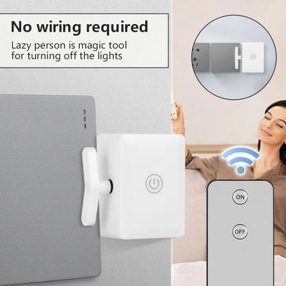 Wireless Control Light Switch Off Tool Automatic Button Pusher