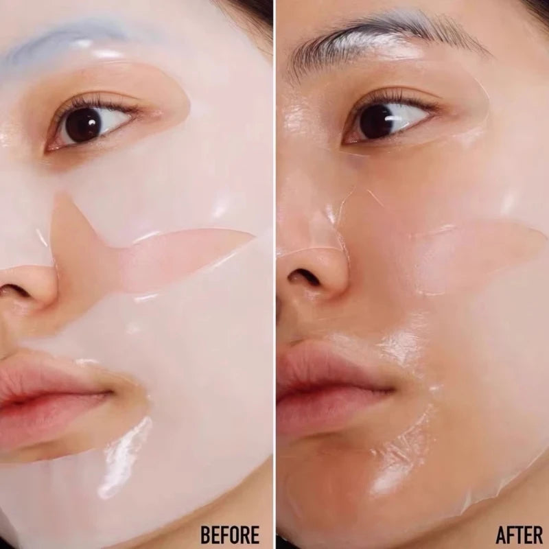 10pcs Korean Collagen Anti Wrinkle Facial Mask  Fade Fine Lines