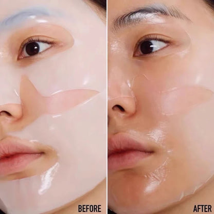 10pcs Korean Collagen Anti Wrinkle Facial Mask  Fade Fine Lines