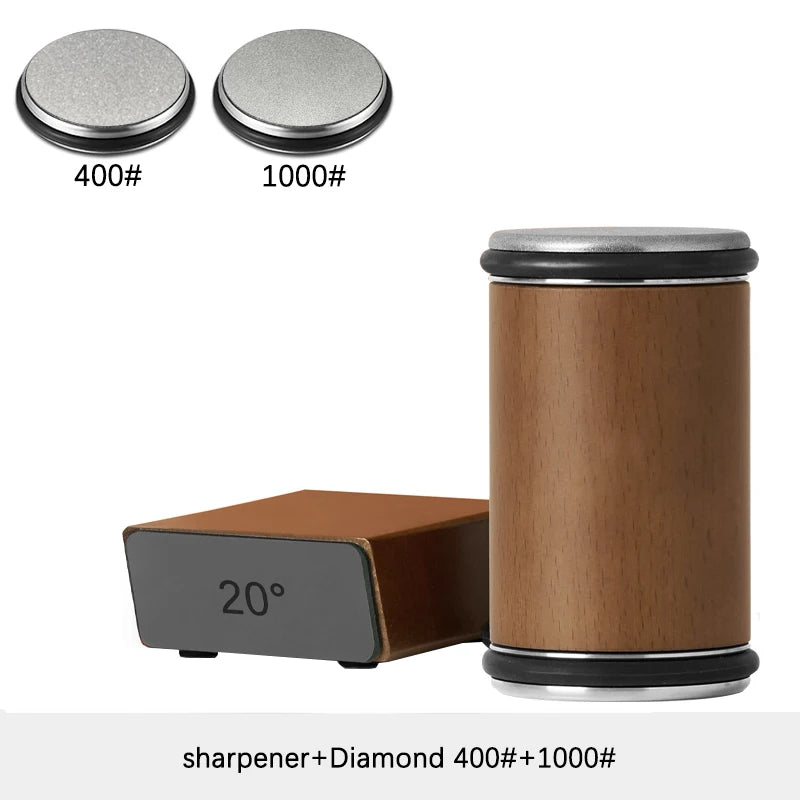 Rolling Knife Sharpener Double Sided Diamond Sharpening Stone