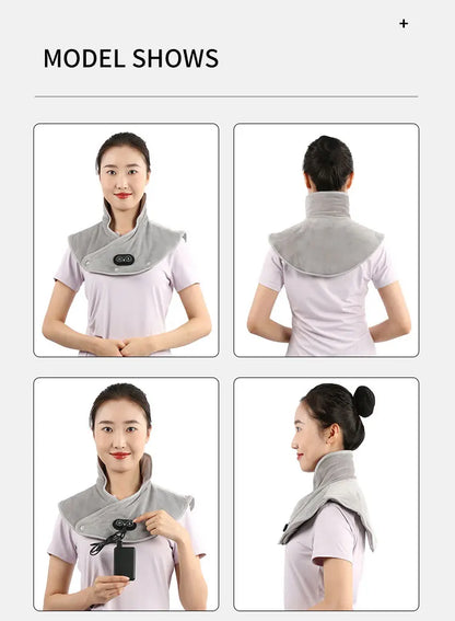 Electric Heating shoulder Neck Pad Massager