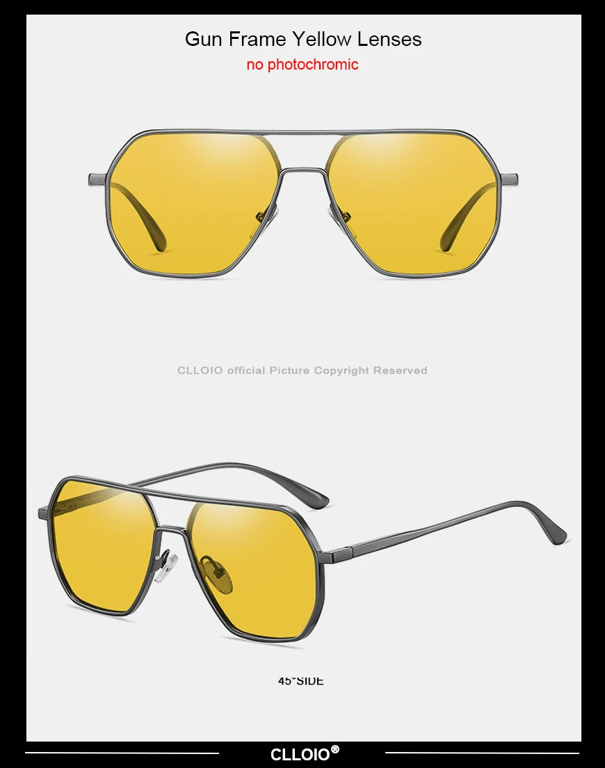 CLLOIO Anti-glare Day Night Vision Glasses Polarized