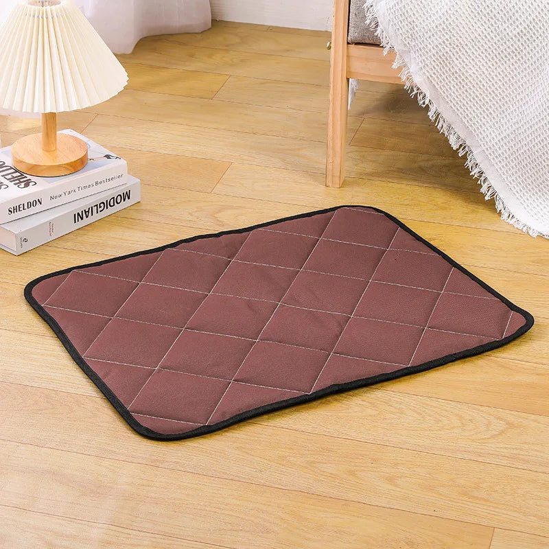 Summer Mat Pet Cooling Ice Blanket Mat Skin Friendly