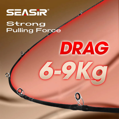 Seasir Salminus XF M/MH Spining & Casting Fishing Rod