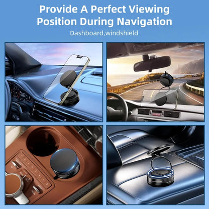 New Vacuum Magnetic Phone Holder for Car - Suction Cup