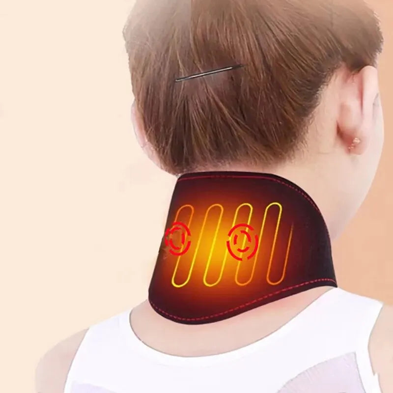 Electric Heated Neck Protection Belt Massage Relaxation