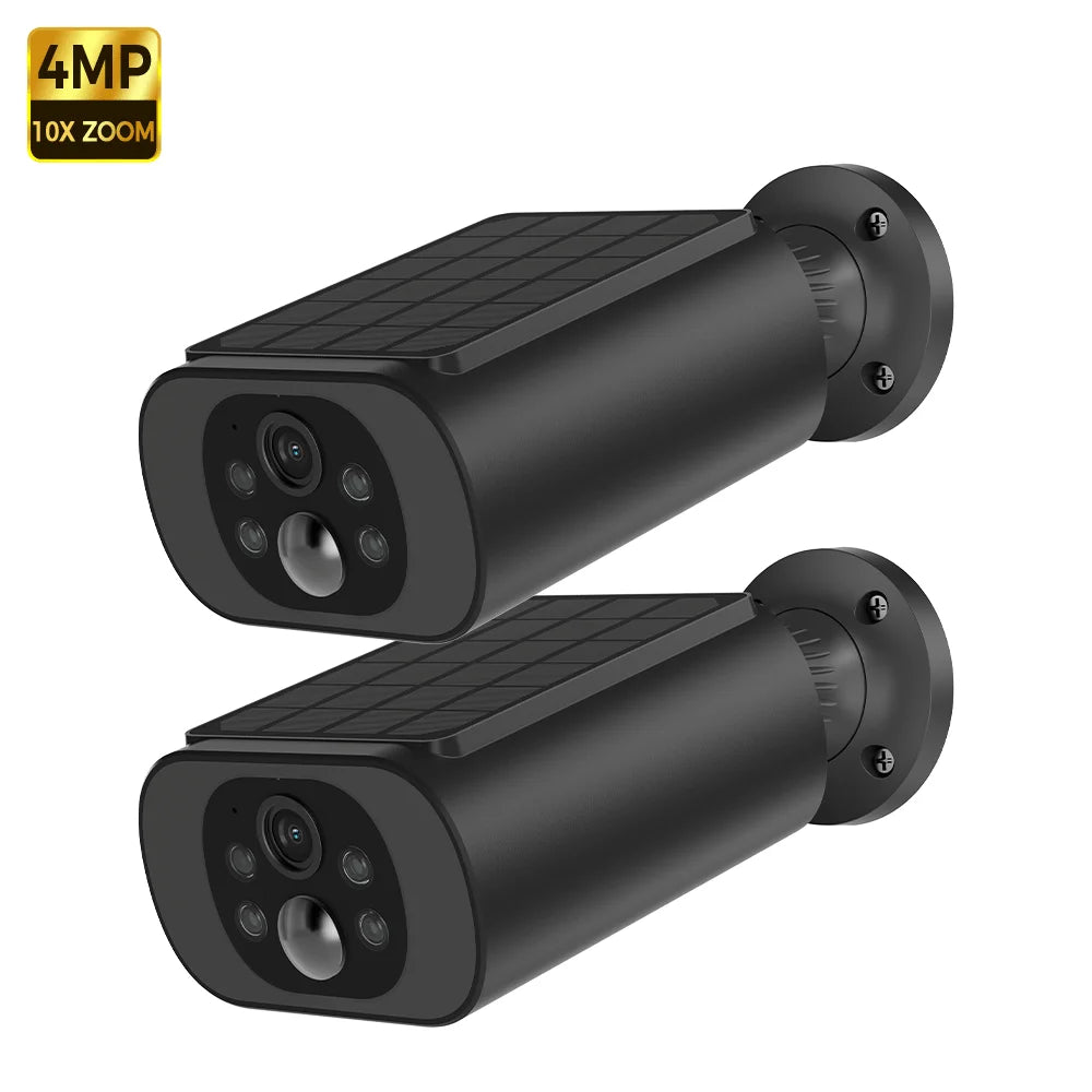 ALEVIO 2.5K Outdoor Solar Camera Wireless Cam WIFI