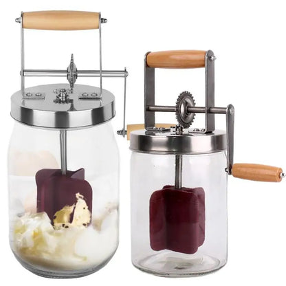 Butter Maker Mason Jar Butter Churner Cream Mixer