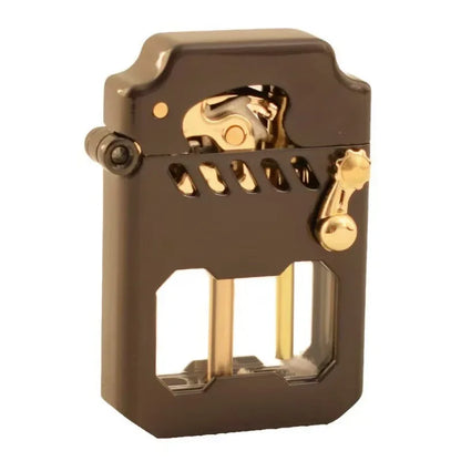 Zorro Kerosen Lighter Cyber Mecha Transparent Bin Rocker