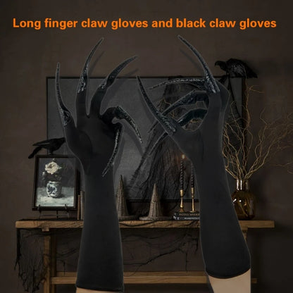 Scary Long Nails Gloves Cosplay Party Costume Accessories