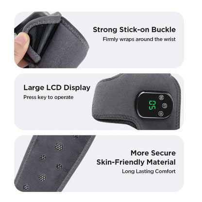 Heated Ankle Massager Hot Compresses Vibration Massage