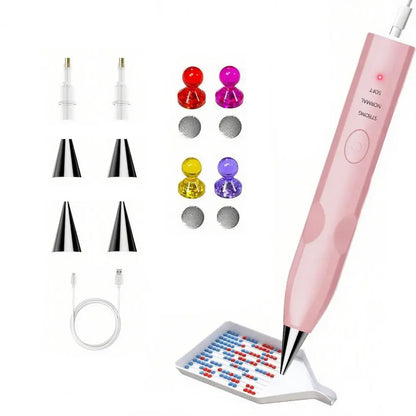 Electric Diamond Art Pen Vacuum Diamond Placement Tool