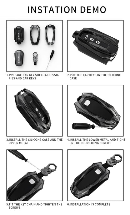 Car key cover key case For Mazda 2 3 6 Axela Atenza