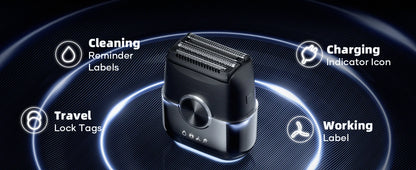 S26 Electric Shaver for Men 4D Floating Blades Foil Shavers