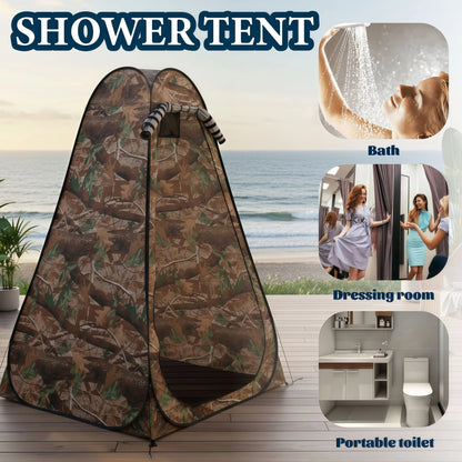 Pop-Up Portable Privacy Tent Outdoor Shower Tent