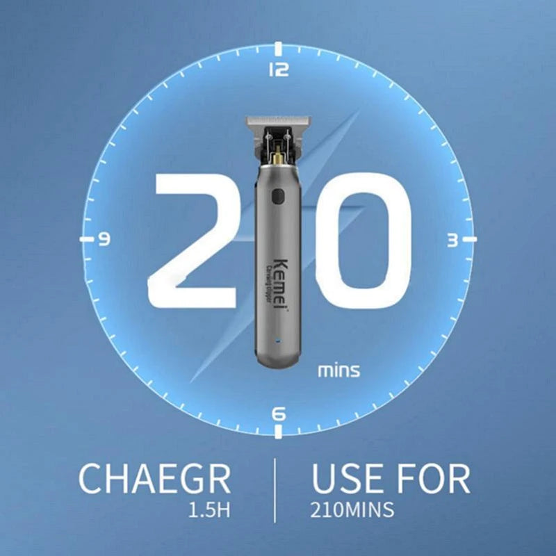 Original Kemei Powerful Hair Clipper For Men Cordless