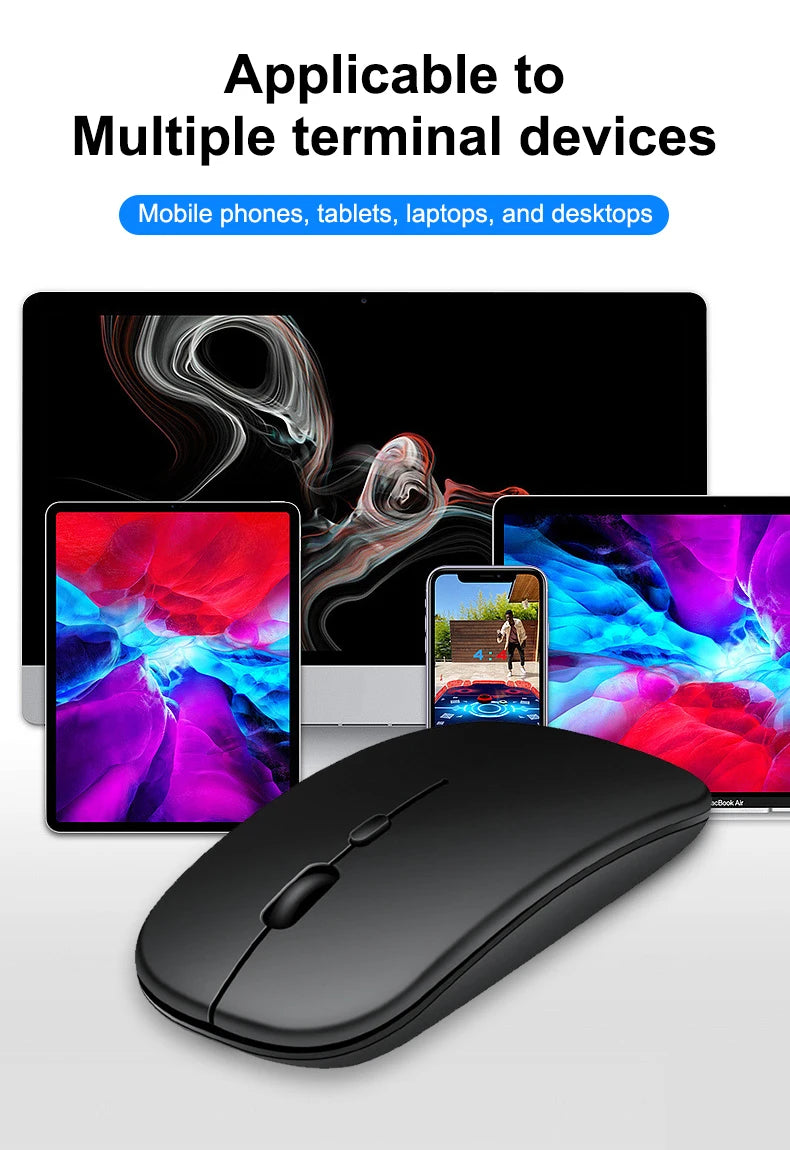 Ultra-Slim Bluetooth-compatible Keyboard Portable Mini Wireless