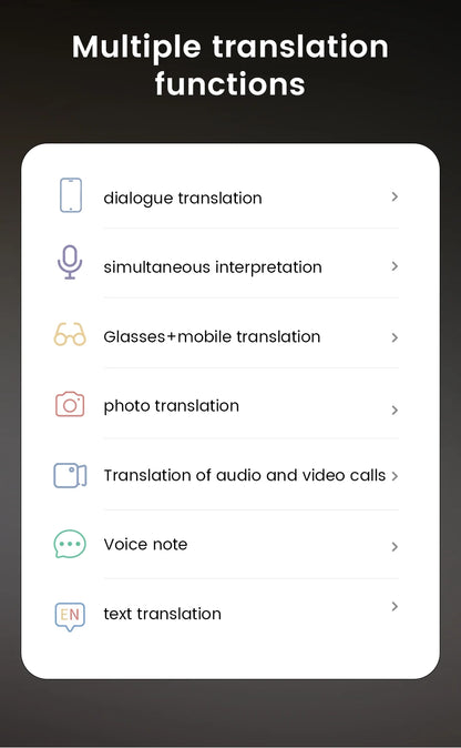 New Touch-Color Change Smart Audio Glasses Men AI Video
