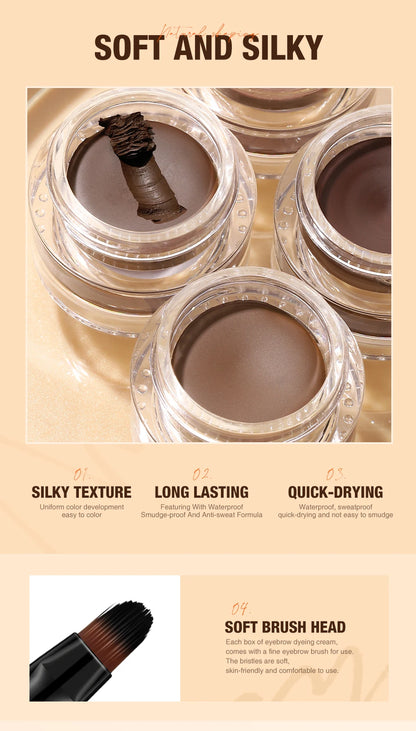 O.TWO.O Eyebrow Pomade Brow Natural Waterproof Makeup
