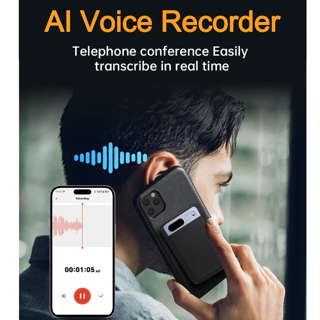 AI Voice Recorder ChatGPT-4 App 64GB Transcribe Summarize