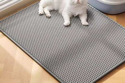 Extra Large Cat Litter Mat Heavy Duty Waterproof 2 Layer