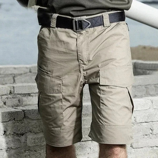Summer Outdoor Tactical Cargo Shorts for Men - Waterproof
