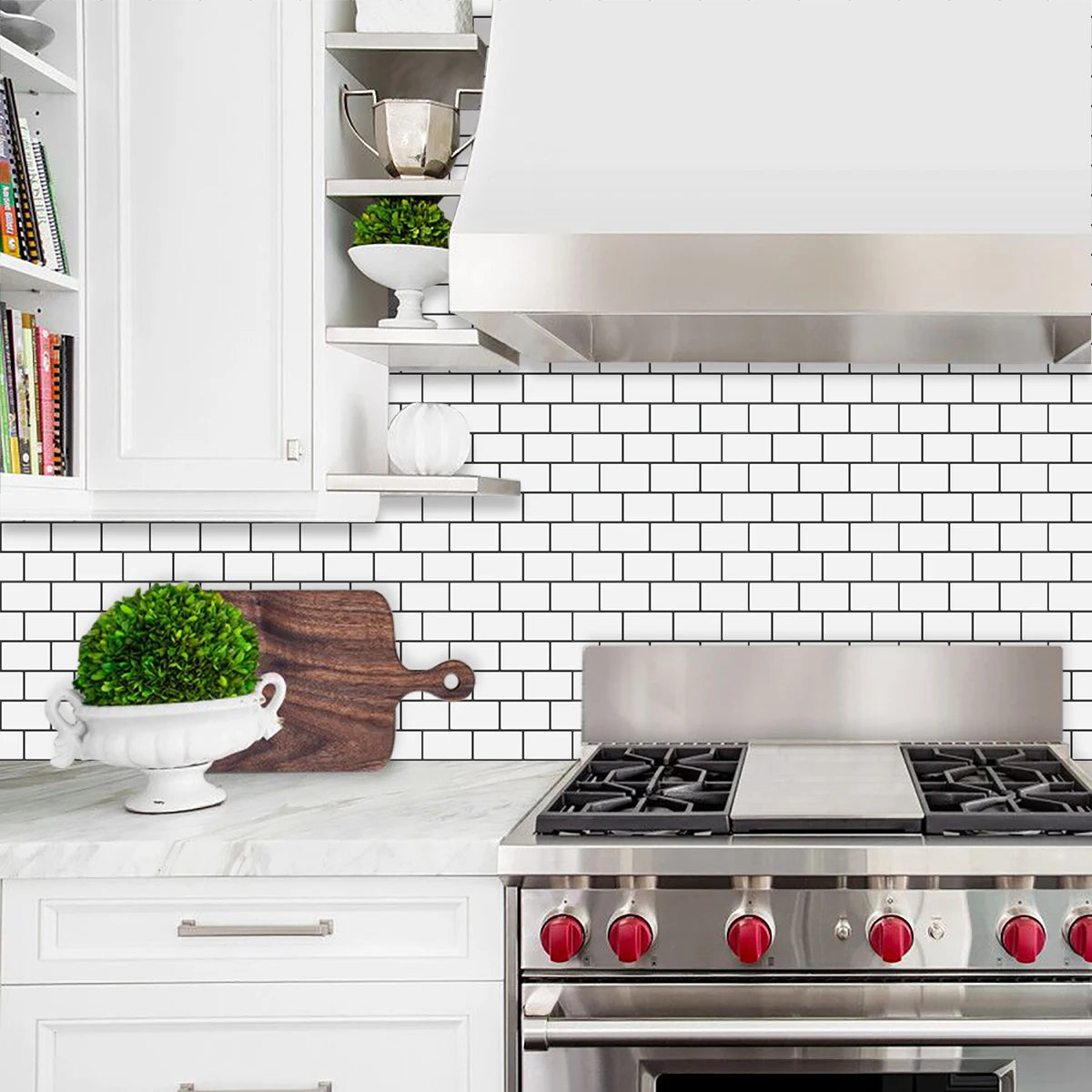 Subway Wall Stickers Peel and Stick 3d Brick Vinyl