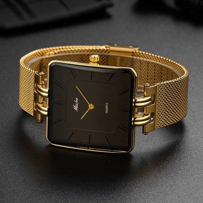 Men Watch Business Middle East Classic Simple Stainless Steel