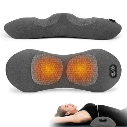 3 in 1 Back Massager - Electric Lumbar with Heat Relaxation