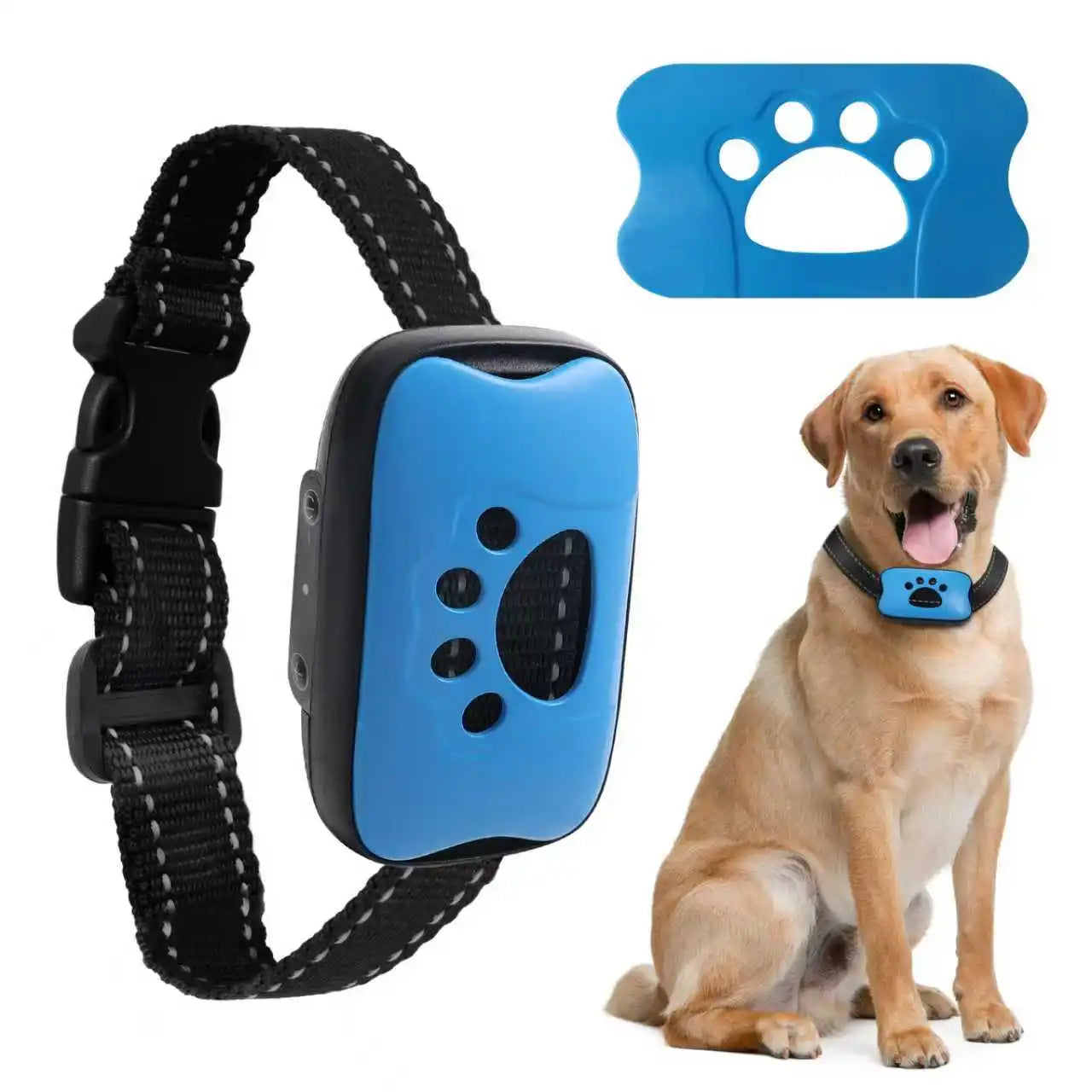 Pet Anti Barking Device USB Rechargeable Training Collar