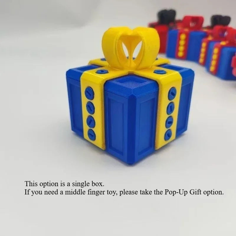 The Annoying Present with Middle Finger in A Box Gift Box