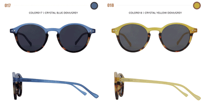 Retro Circular Polarized Sunglasses Vintage