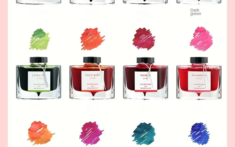 Pilot 25 Colors 15/50ml Colorful Fountain Pens Ink Various Colors