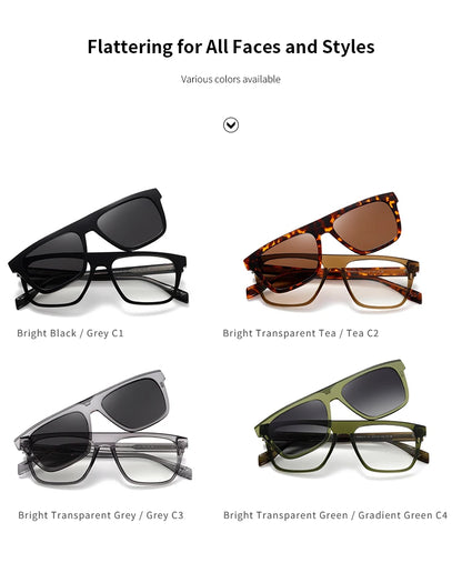 Men Optical Sunglasses TR90 Eyeglasses Frame Eyewear