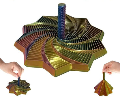 3D Printed Expanded Sensory Fidget Star