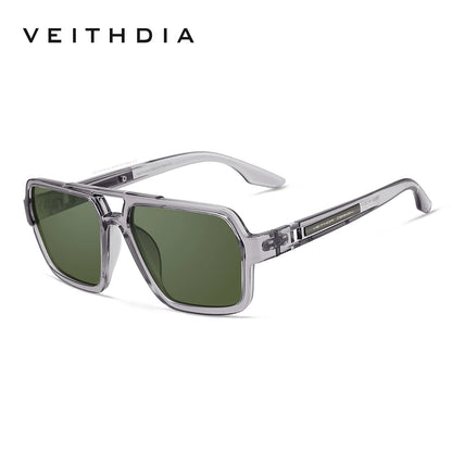 New Arrival Square Sunglasses TR90 Frame Glasses Photochromic